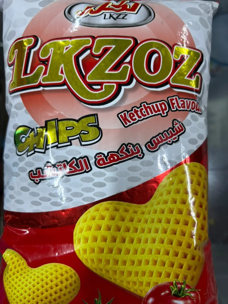 بطاطة لكزز CHlPSبنكهة الكتشب